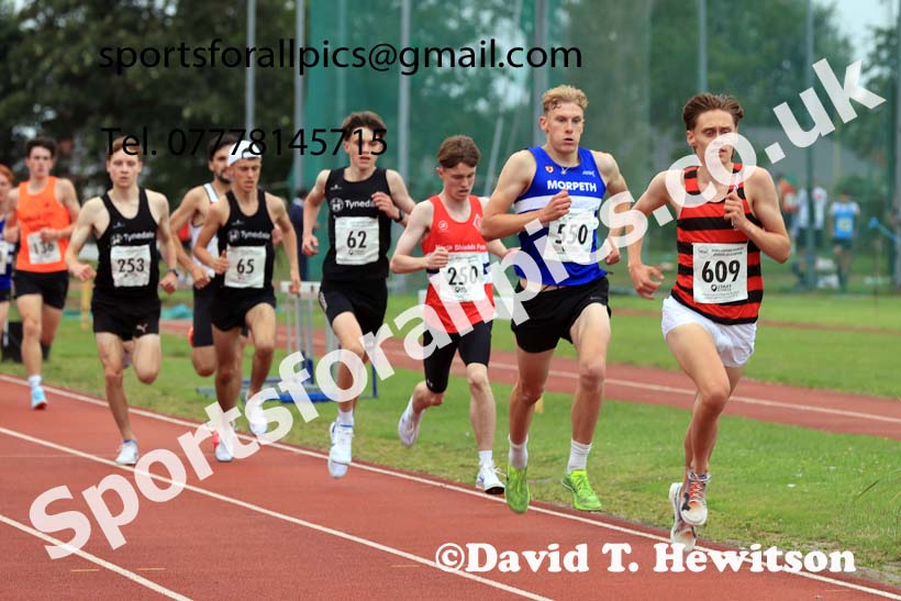 1500 metres, 2025 NEGP No 5 Monkton, Wednesday, July 23rd. Photo: David T. Hewitson/Sports for All Pics